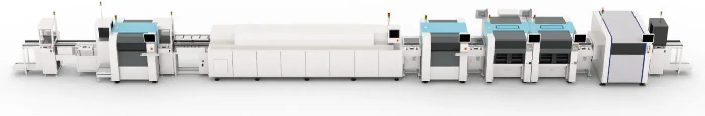 Complete SMT line