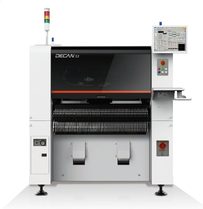 Hanwha Decan S2 | High-Speed SMT Pick and Place Machine for SMT Assembly